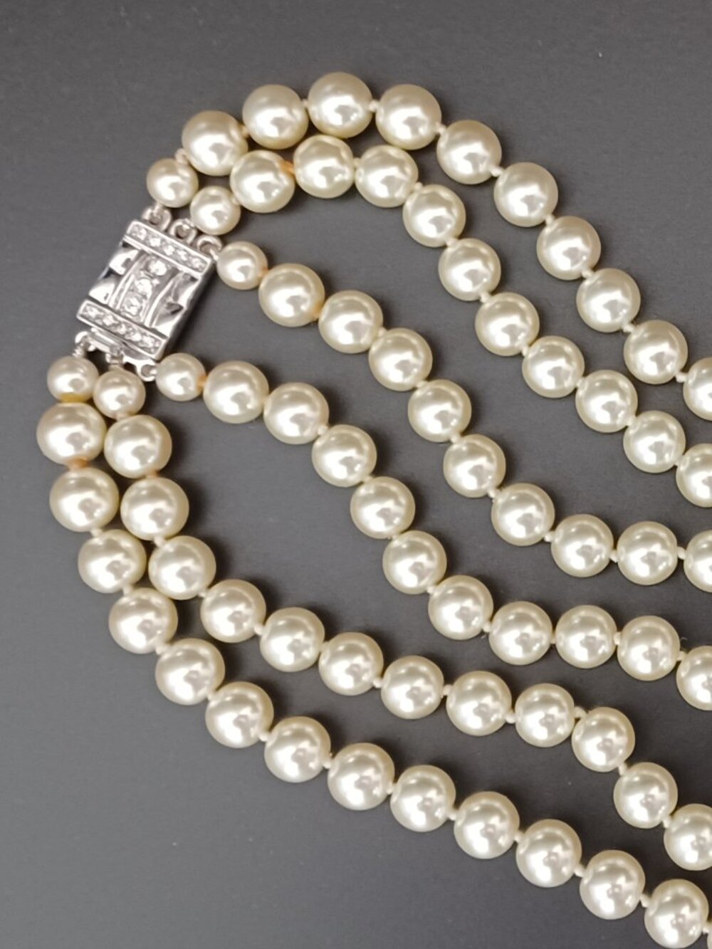 3 Strand Pearl Necklace